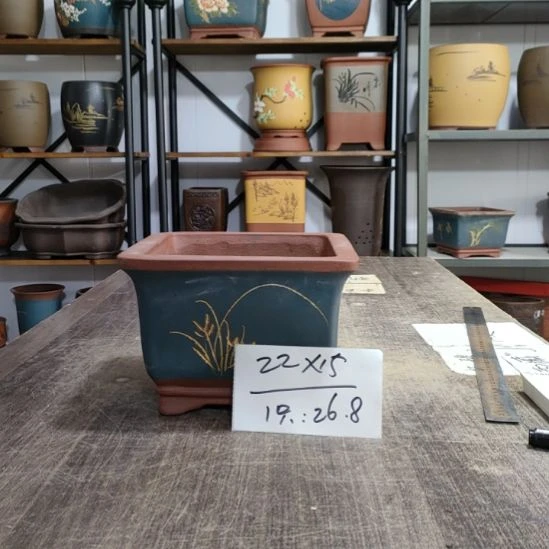 紫砂花盆库存尾货清仓