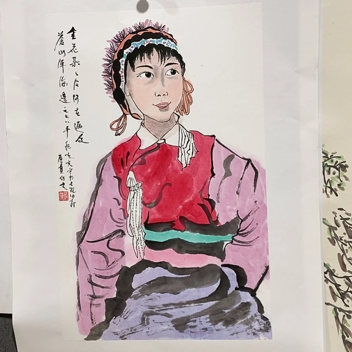 国画手写手绘作品272