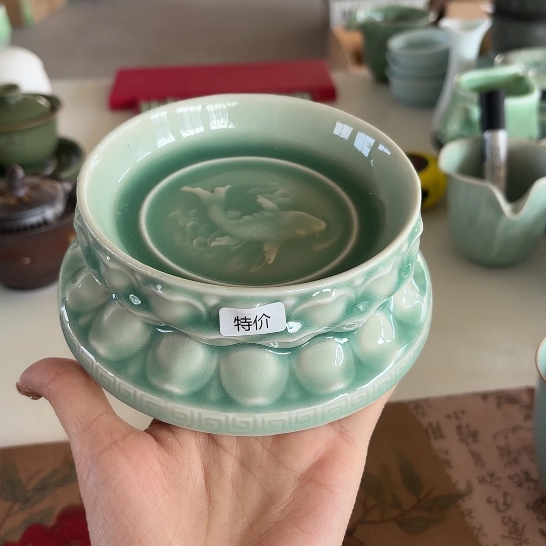 小米茶器龙泉云间青瓷