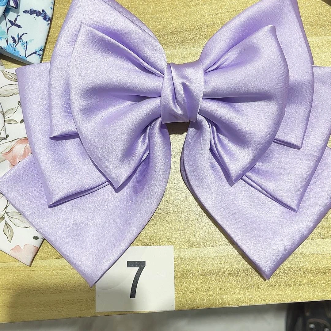 布艺铁合金蝴蝶结发夹