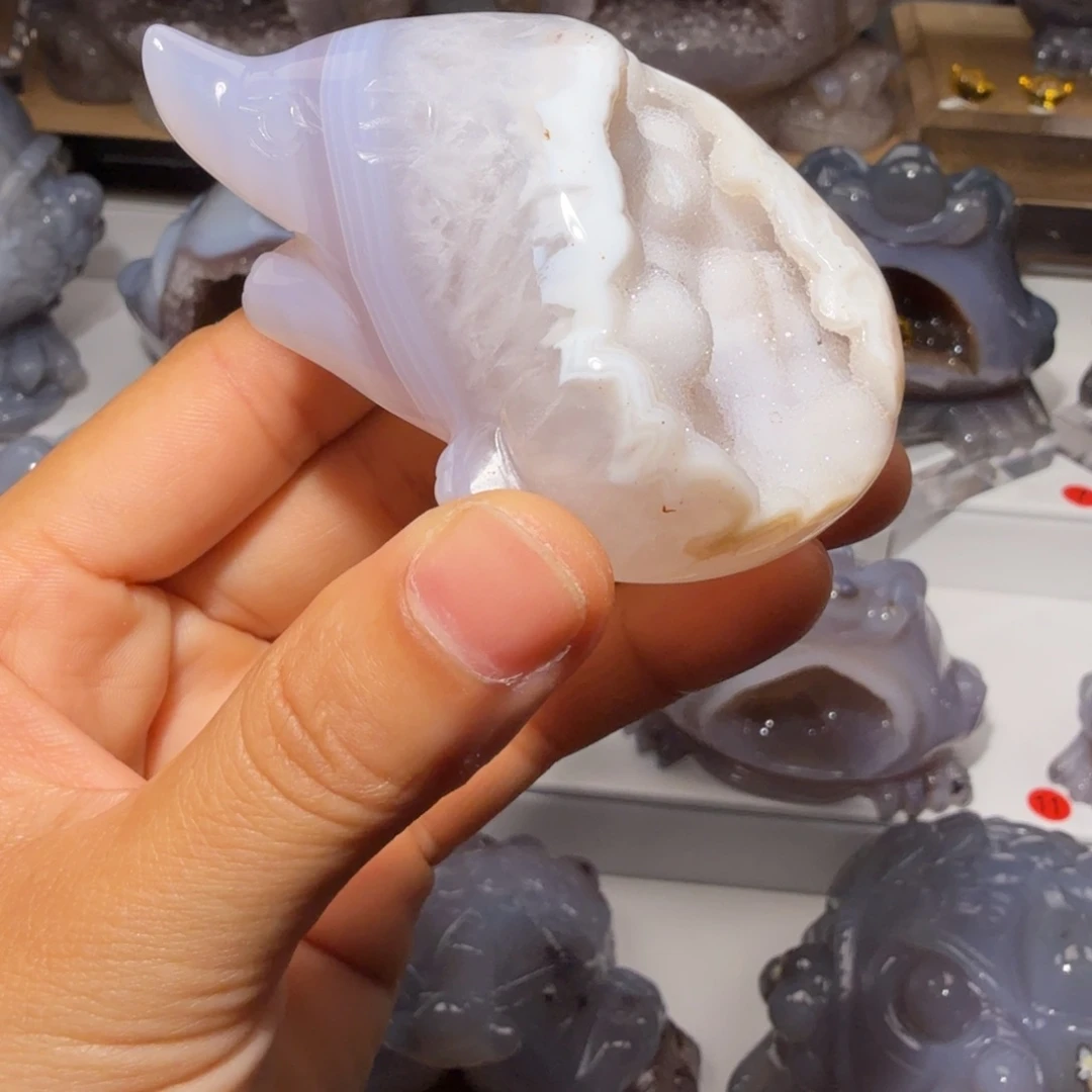 玛瑙/玉髓未镶嵌摆件