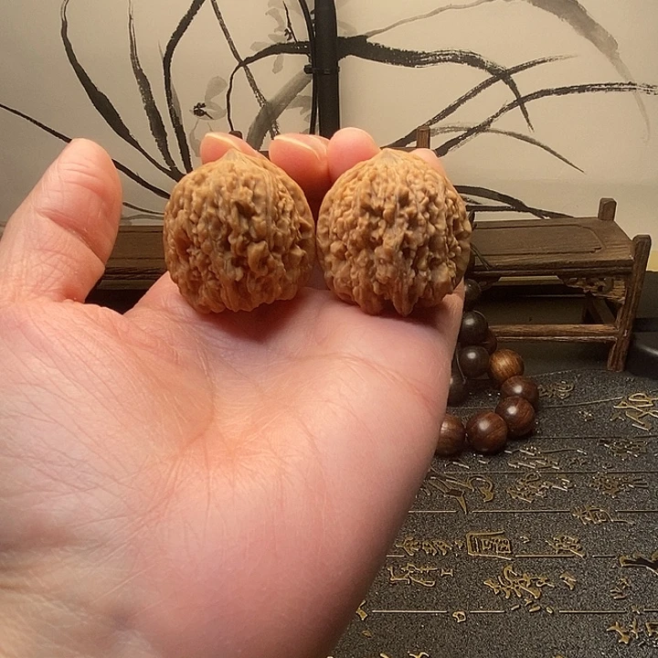 文玩核桃把件窝底137