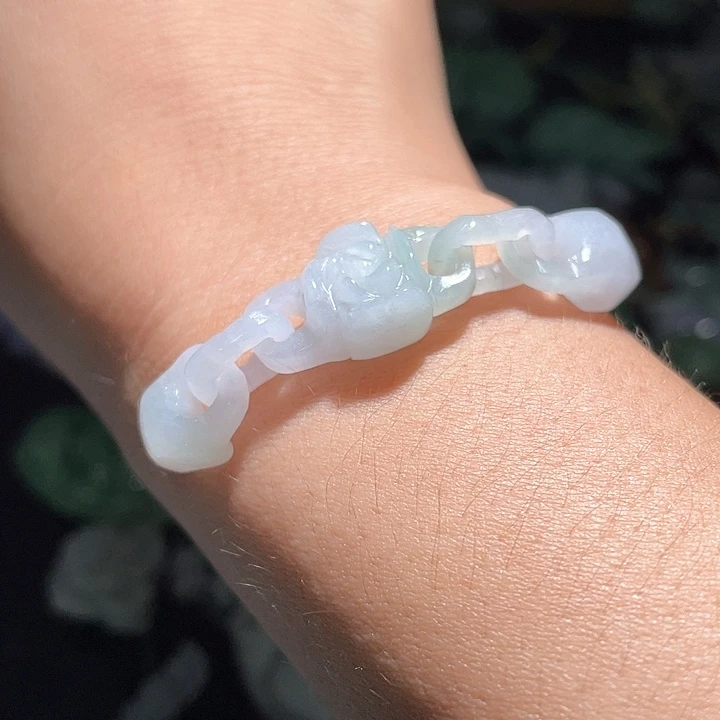 颈饰未镶嵌翡翠天
