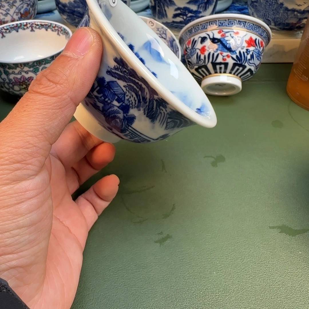 纯手工纯手绘茶具石头13