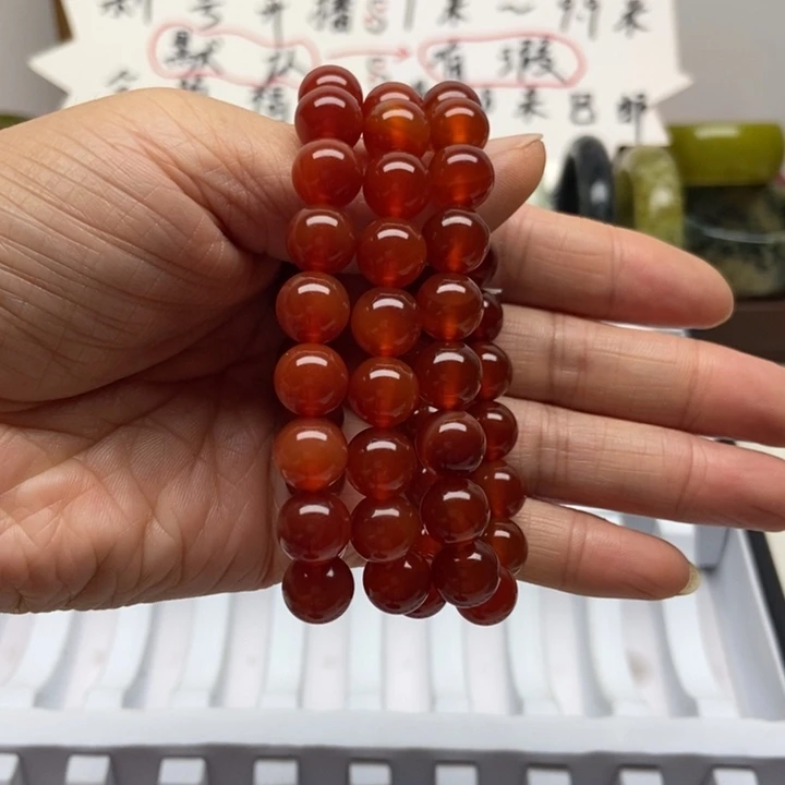 手镯玛瑙/玉髓未镶嵌手链多样发一