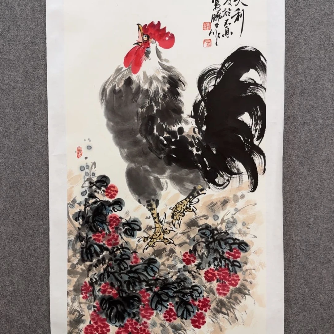 国画娄鹏老师手绘作品