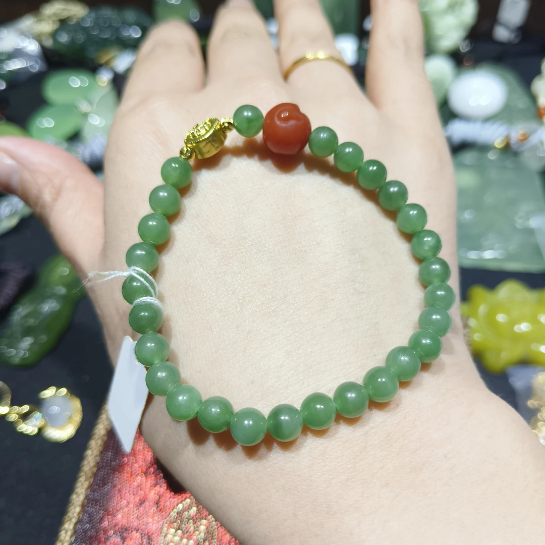 和田手串手工雕刻