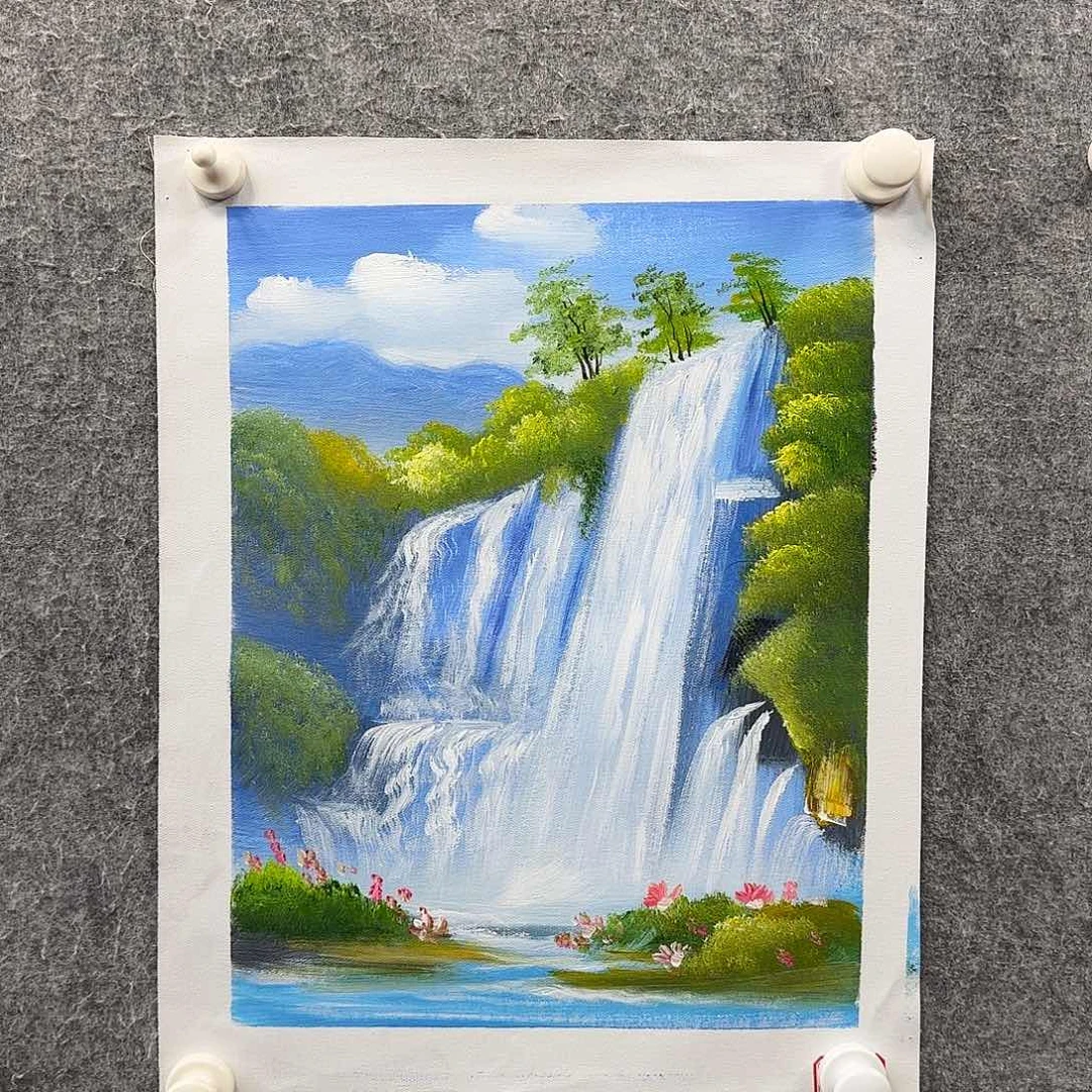 带灯款书法作品多次参加