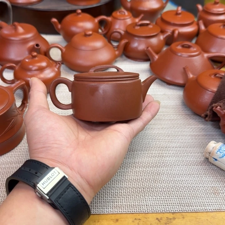 紫砂壶全手工制作汉瓦