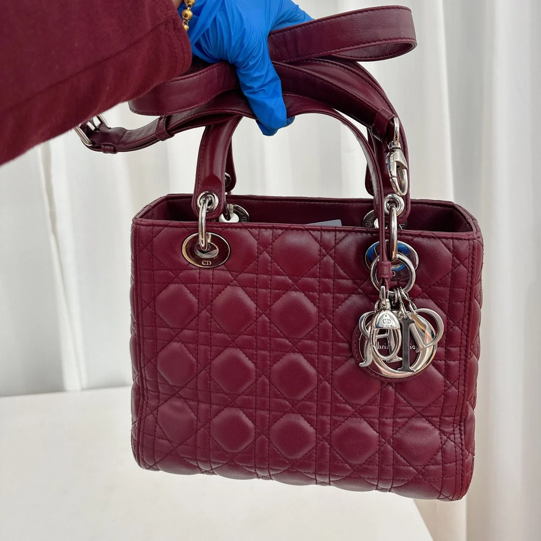95新 DIOR/迪奥 迪奥五格戴妃安哥拉红