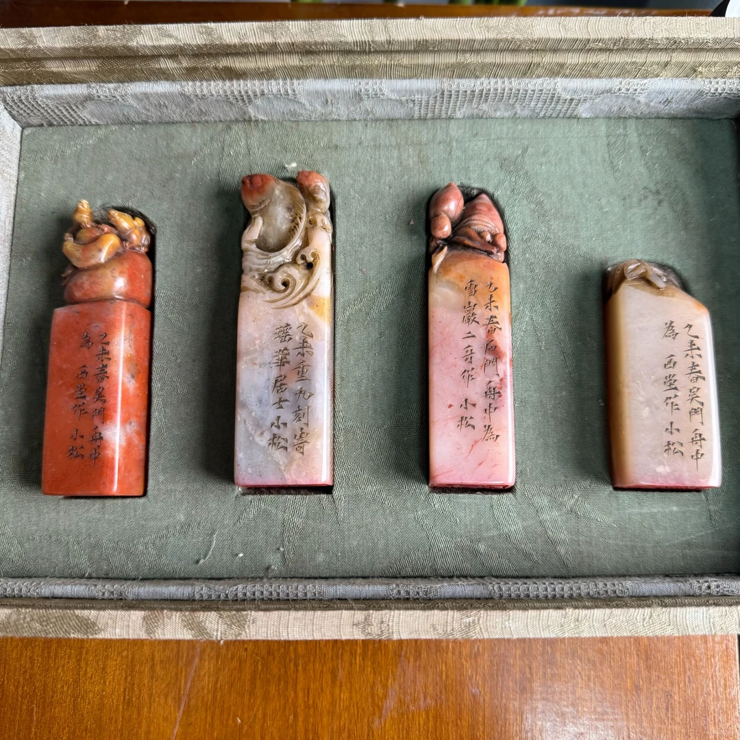 闲章雅印 寿山石摆件80208