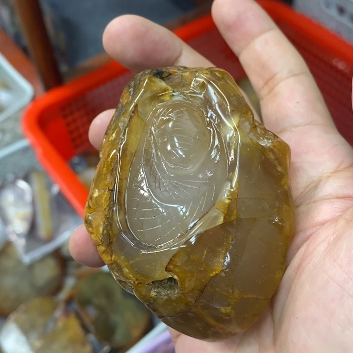 玛瑙/玉髓吊坠(不含链)未镶嵌