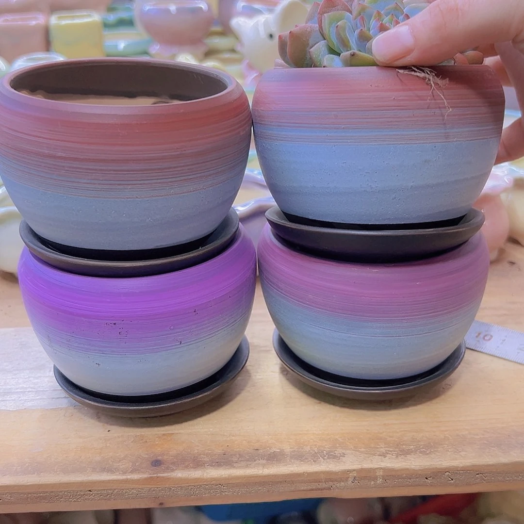 陶瓷花盆单场12包邮