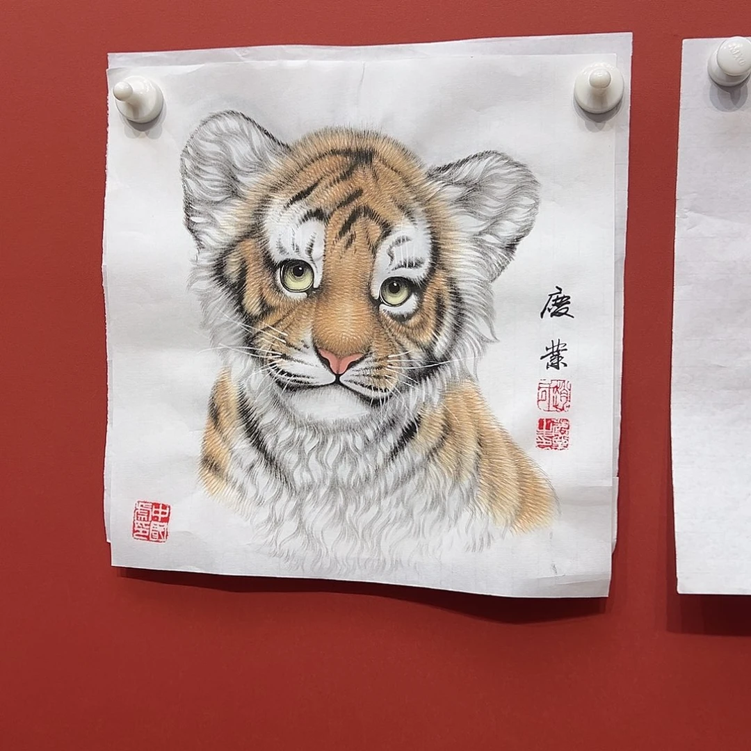 国画赵庆业老师国画作品月