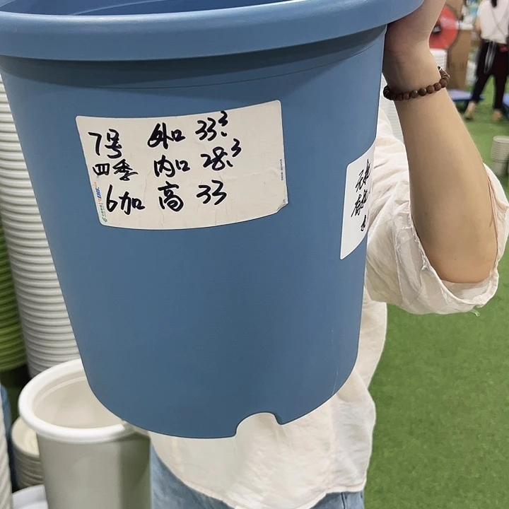 特价7号四季盆口33高33混色无托6只