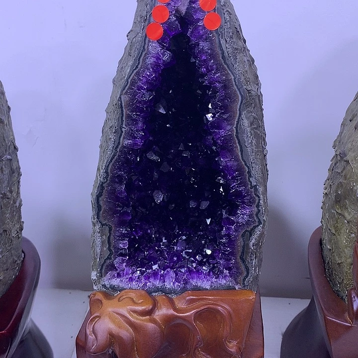 未镶嵌大型摆件（非配饰）紫晶