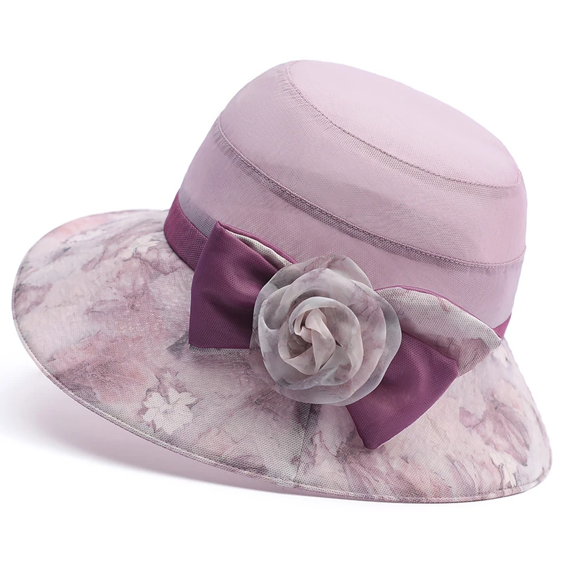 中老年人帽子女春夏中年妈妈遮阳太阳帽透气凉防晒老人奶奶帽夏天