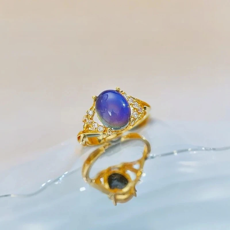 【大壮专属】高端设计时尚感温戒指活口可调节