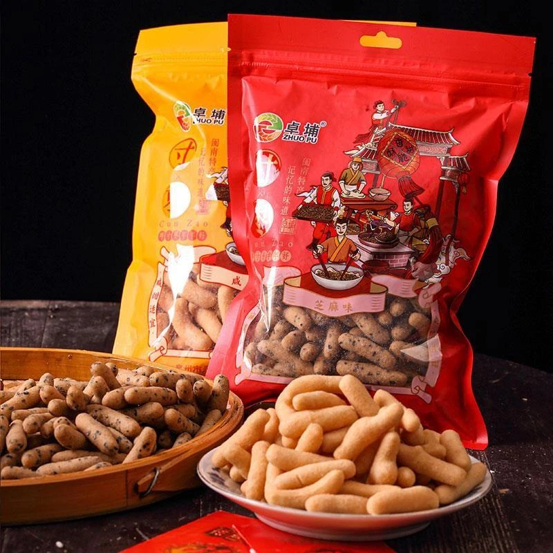 产小吃永春卓埔永兴寸枣条怀旧零食江米条福建纯手工寸枣酥