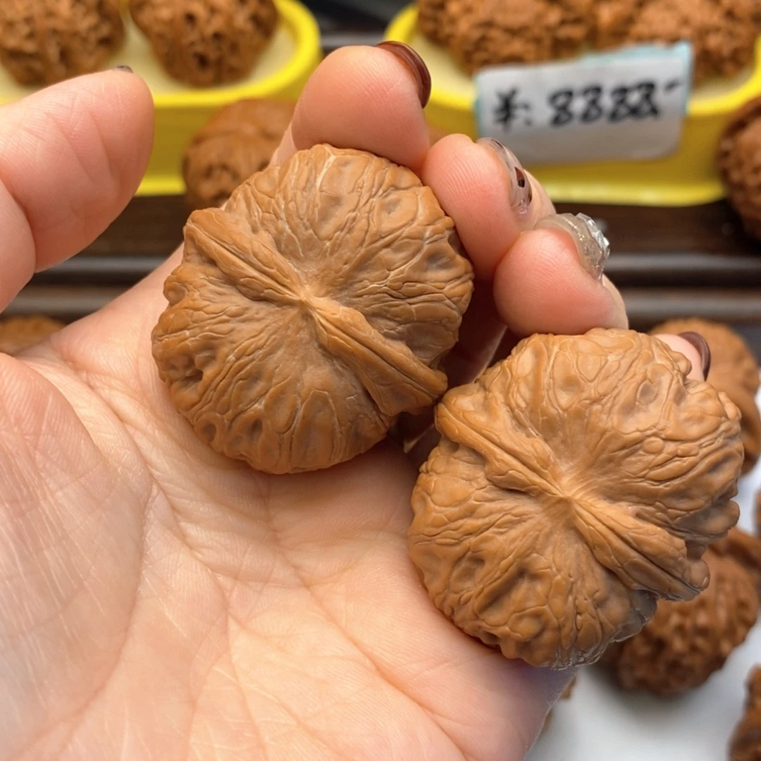 把件文玩核桃41尺平谷元宝