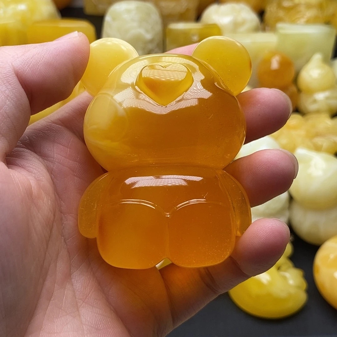 琥珀颈饰未镶嵌琥珀蜜蜡吊坠