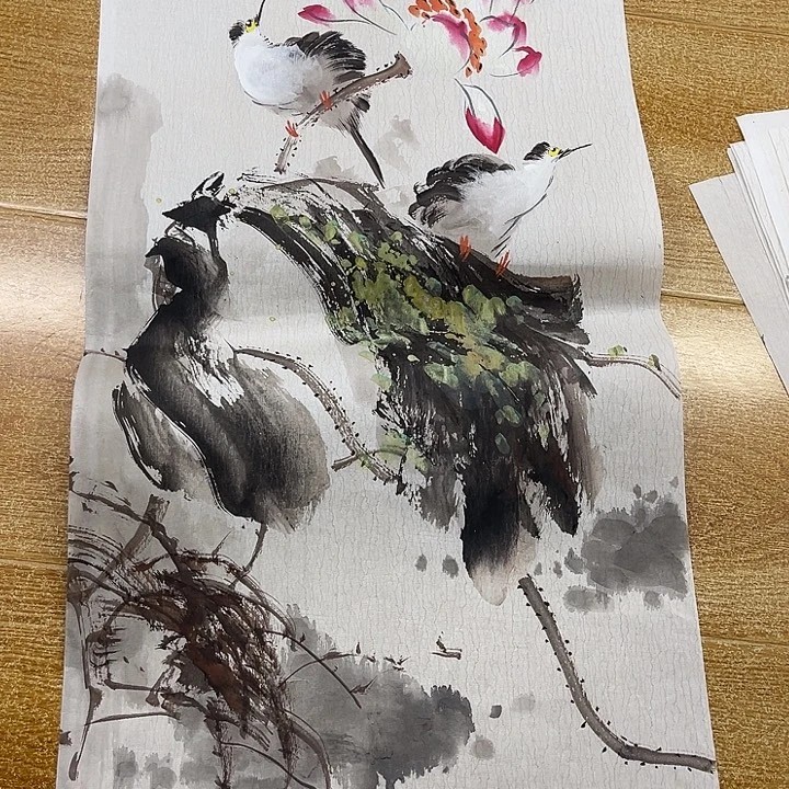 姜奇老师花鸟作品69×34