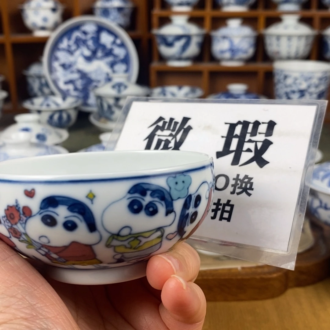 瓷片景德镇陶瓷手绘茶器355