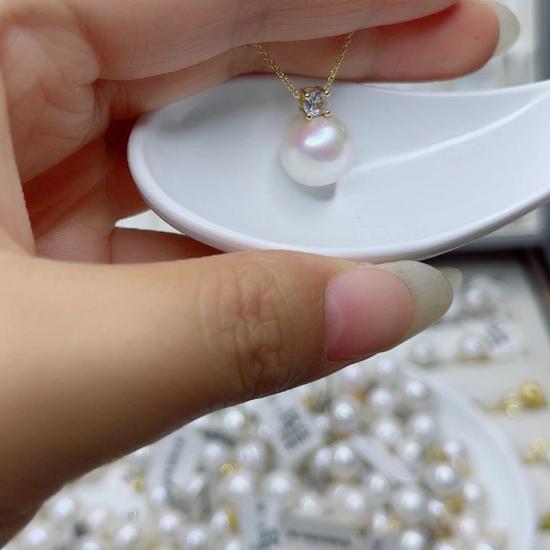 淡水珍珠合金吊坠(赠链)