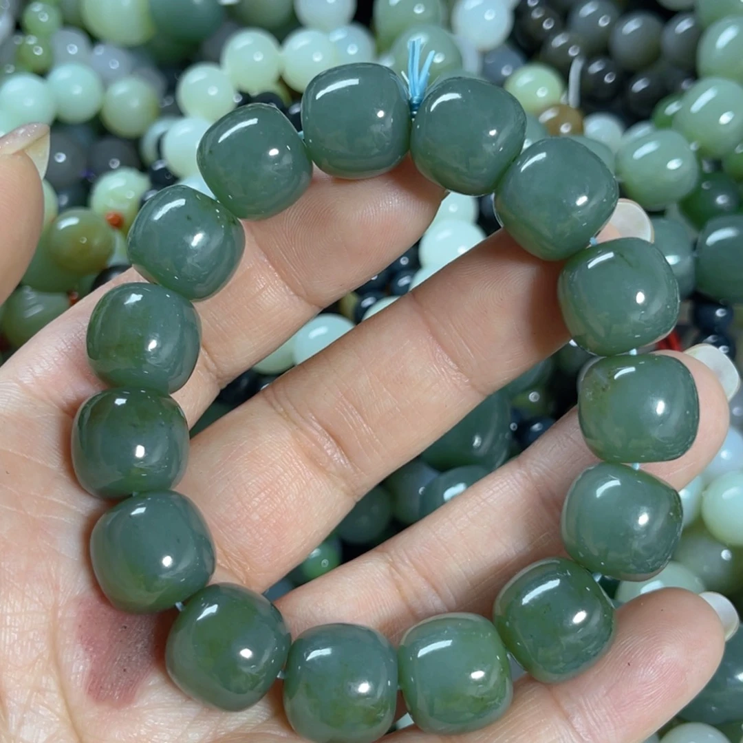 和田玉手链未镶嵌