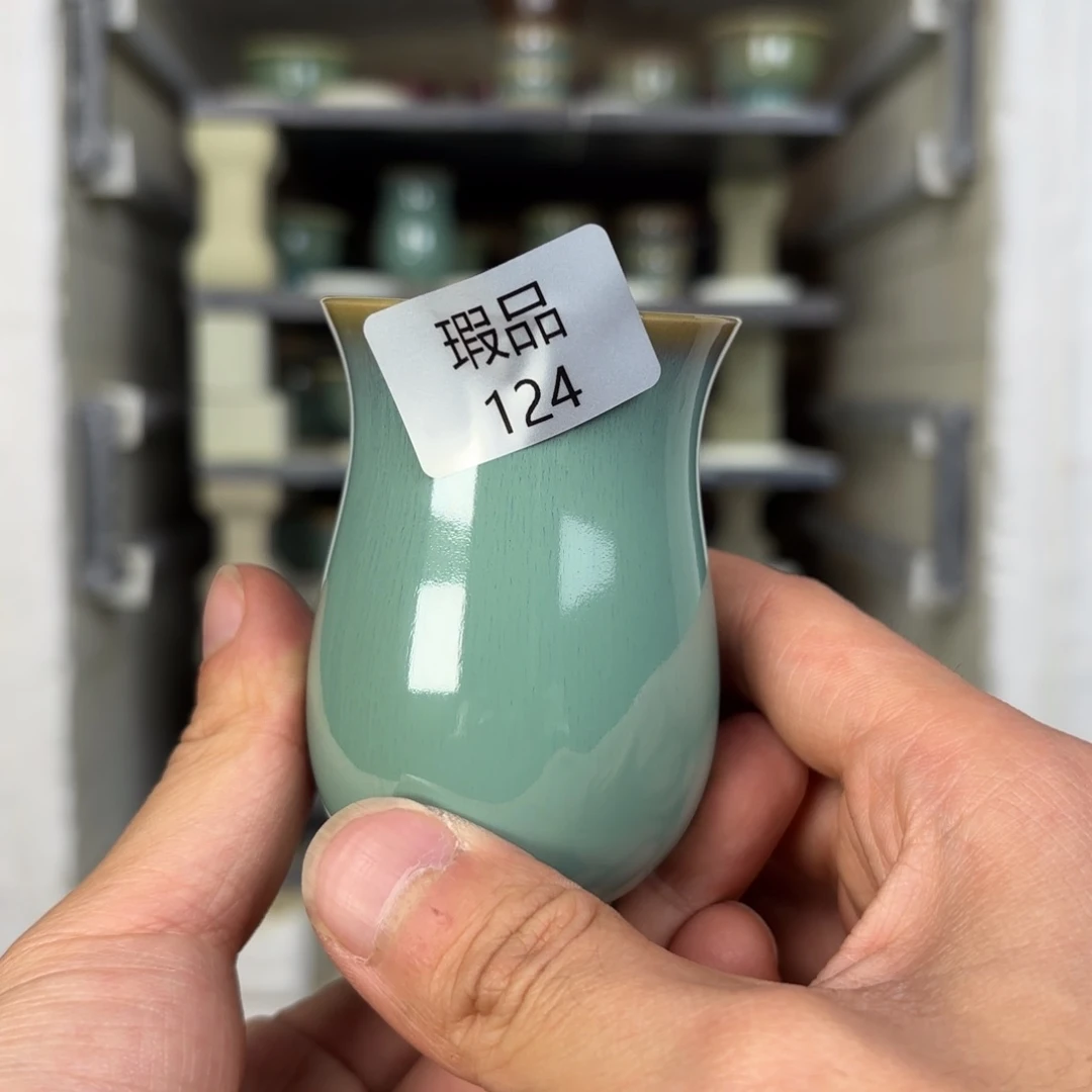 摆件钧瓷茶器手工窑变