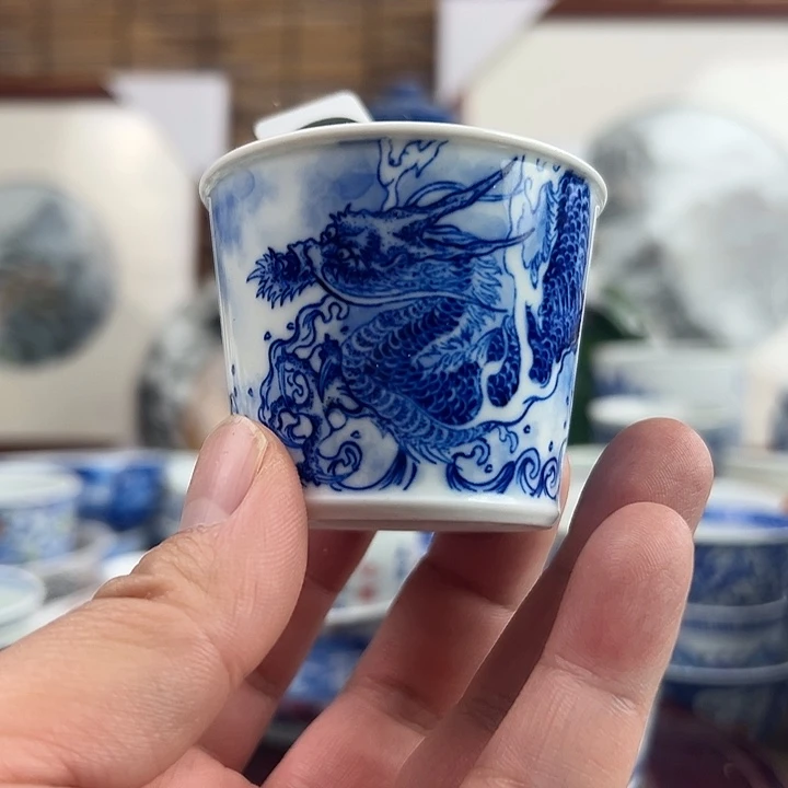 景德镇陶瓷手绘杯子