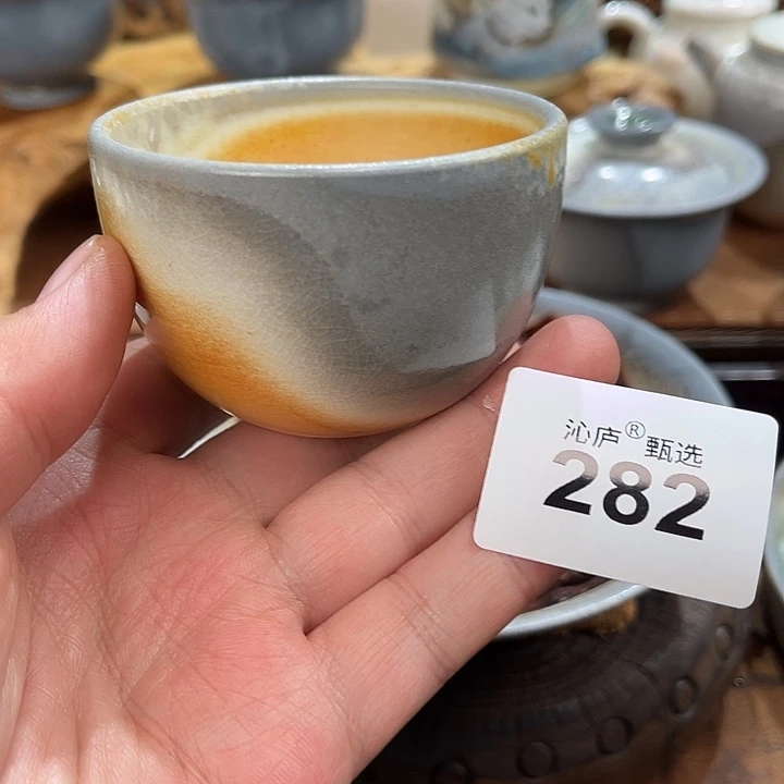 沁庐柴窑古法柴烧全手工茶具