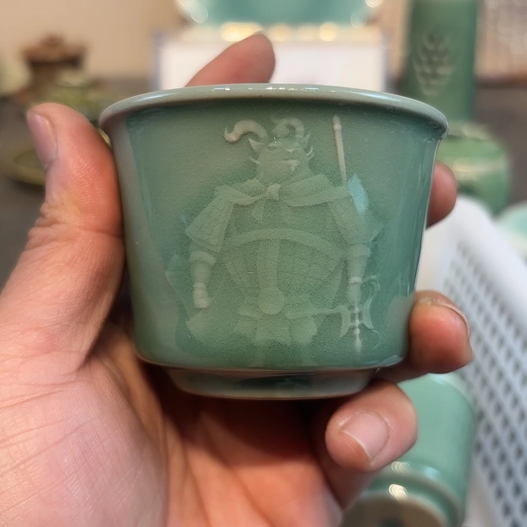 瓷片龙泉青瓷福利青瓷