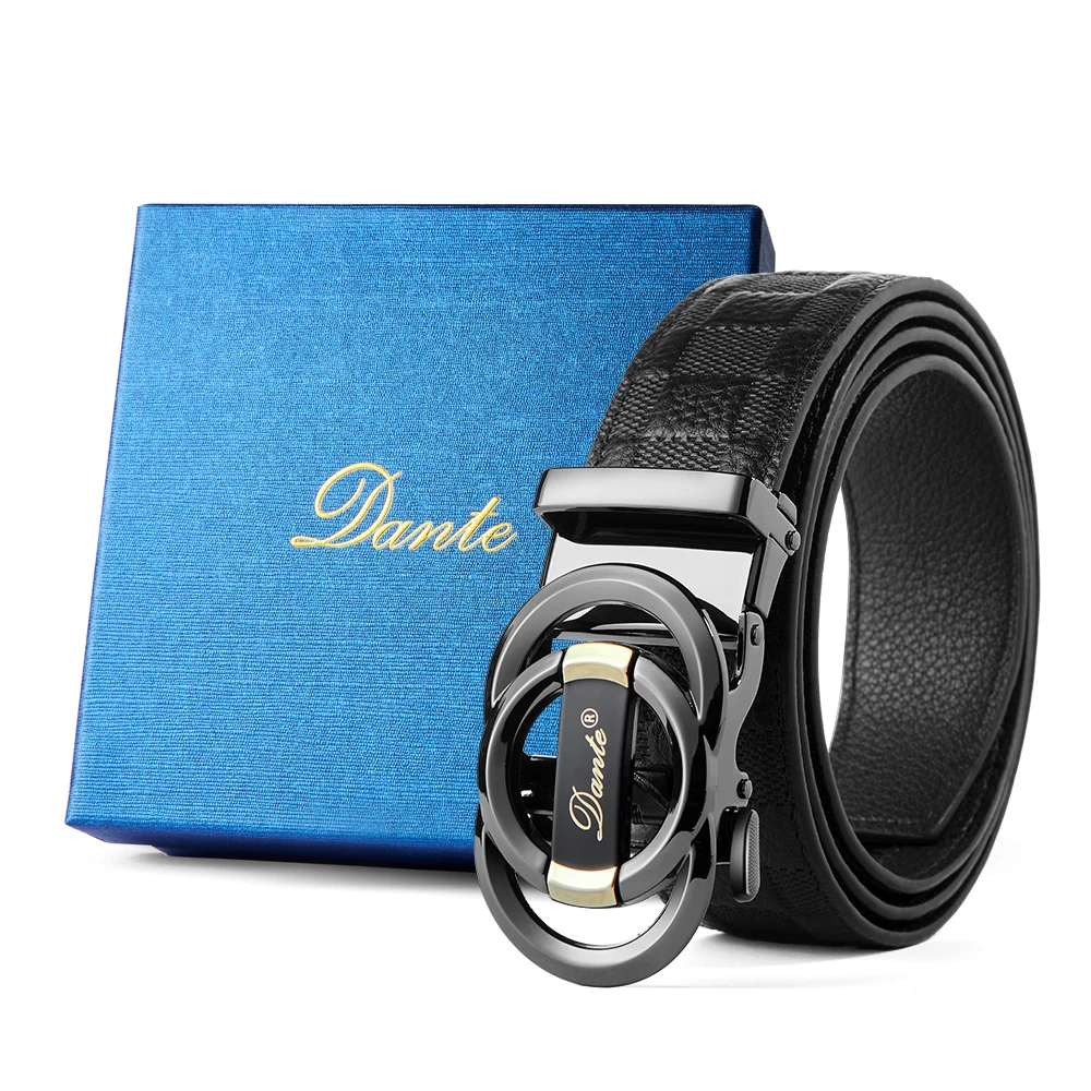 Dante专柜正品男士-真皮腰带-休闲商务男款裤带赠礼盒装-ks