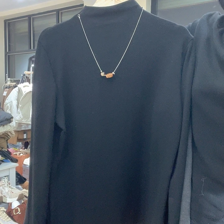 大瑶瑶同款黑色加绒打底儿