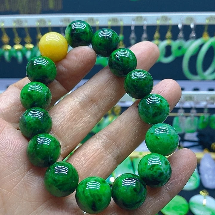 翡翠未镶嵌手链手链