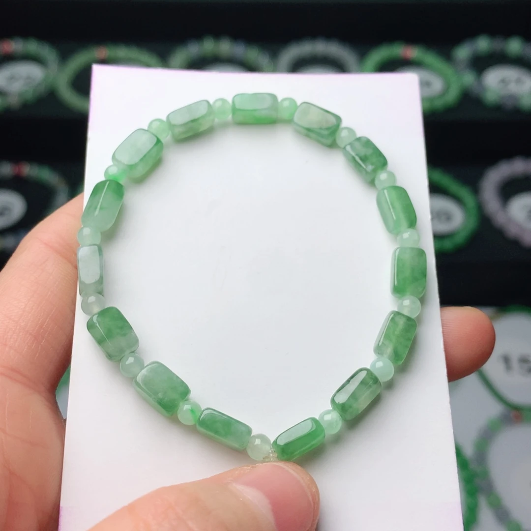 翡翠未镶嵌手链翡翠
