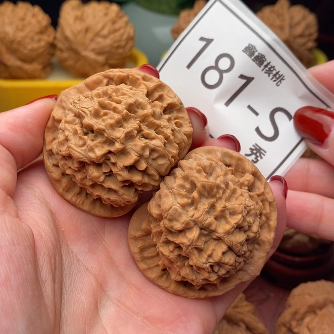 文玩核桃把件官帽46