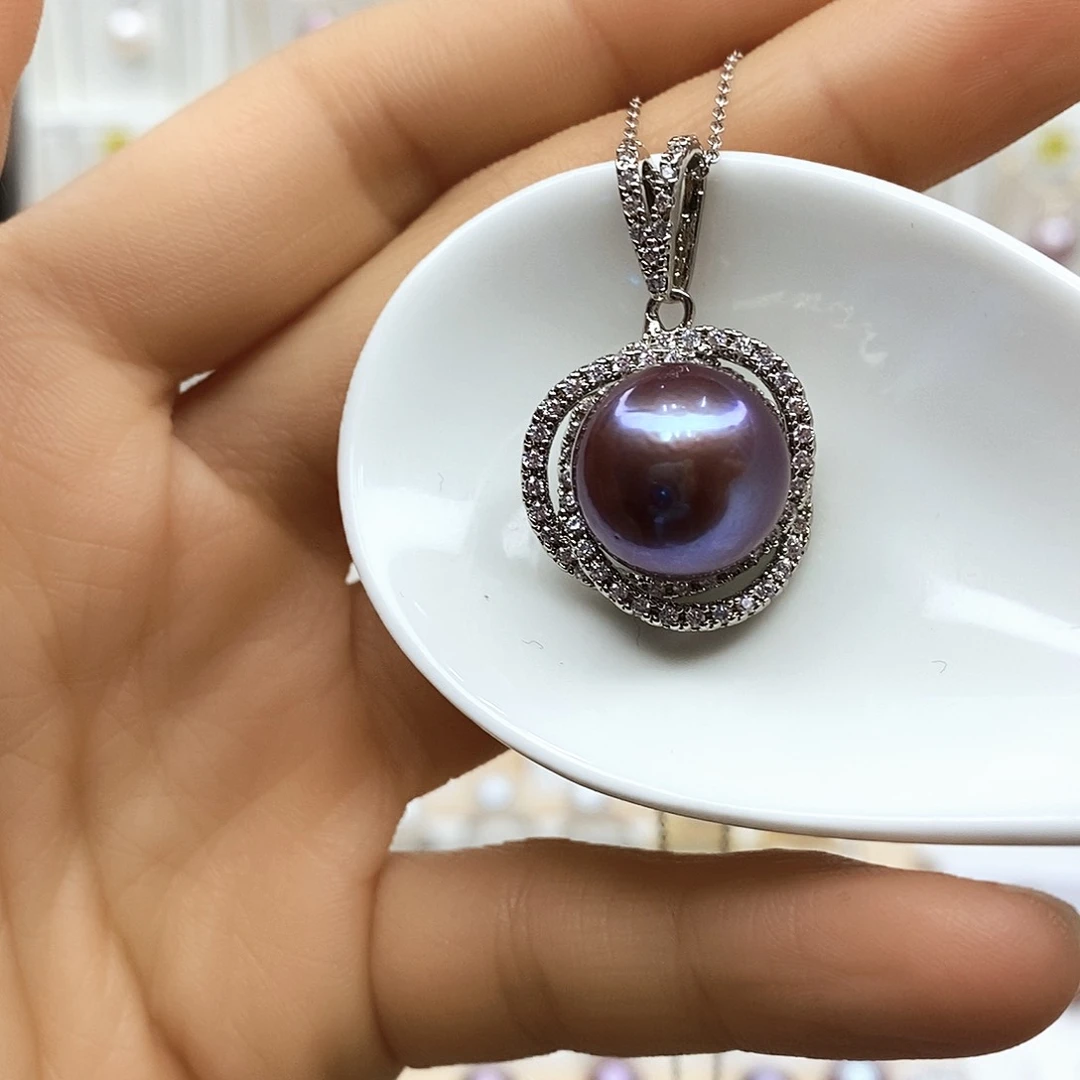 淡水珍珠颈饰合金