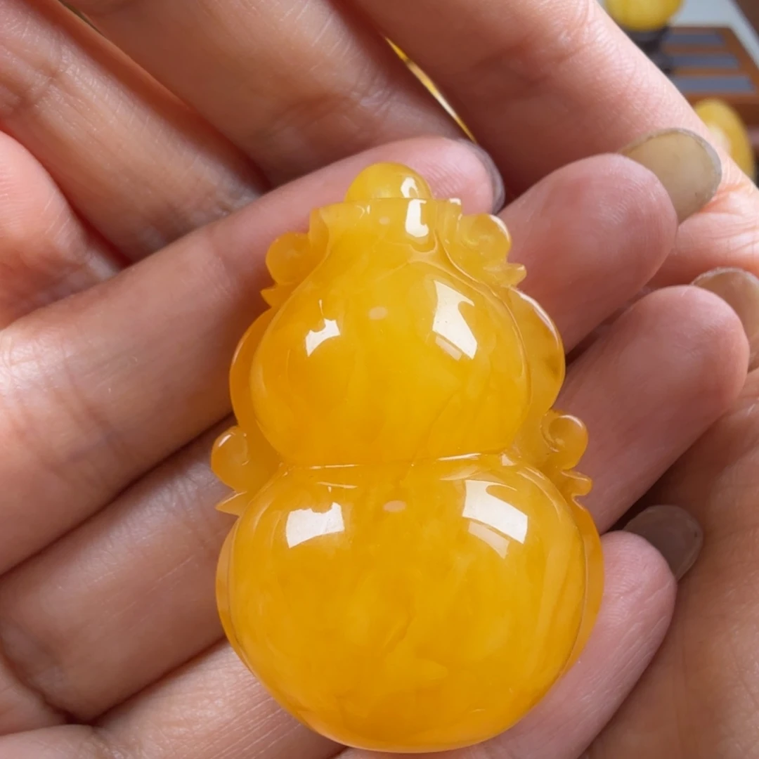 未镶嵌颈饰琥珀纯天然琥珀蜜蜡无优化