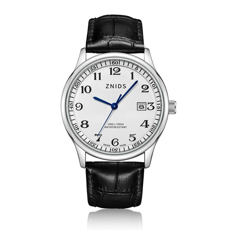 【专柜直发】--ZNIDS名匠皮—全新经典简约气质时尚百搭腕表-32