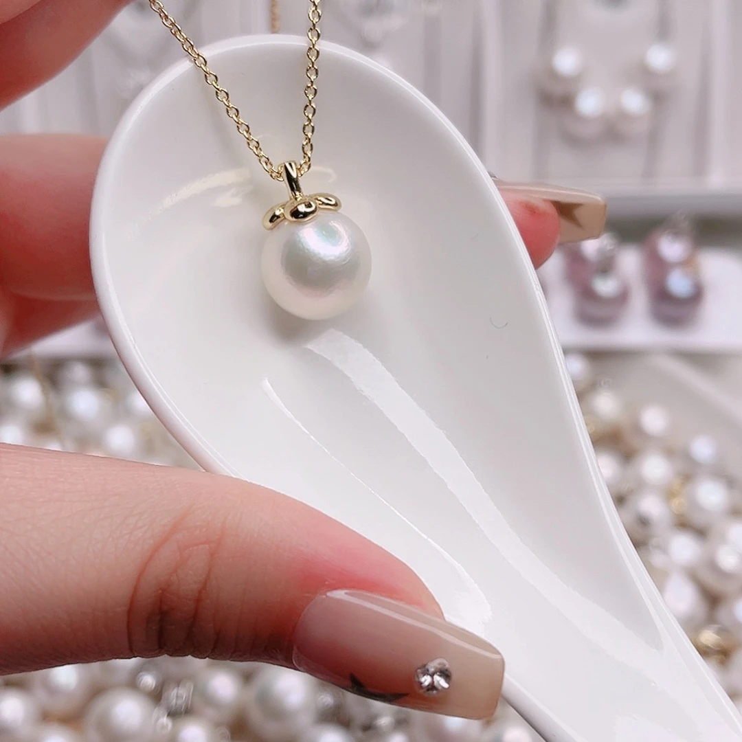 未镶嵌淡水珍珠吊坠(赠链)