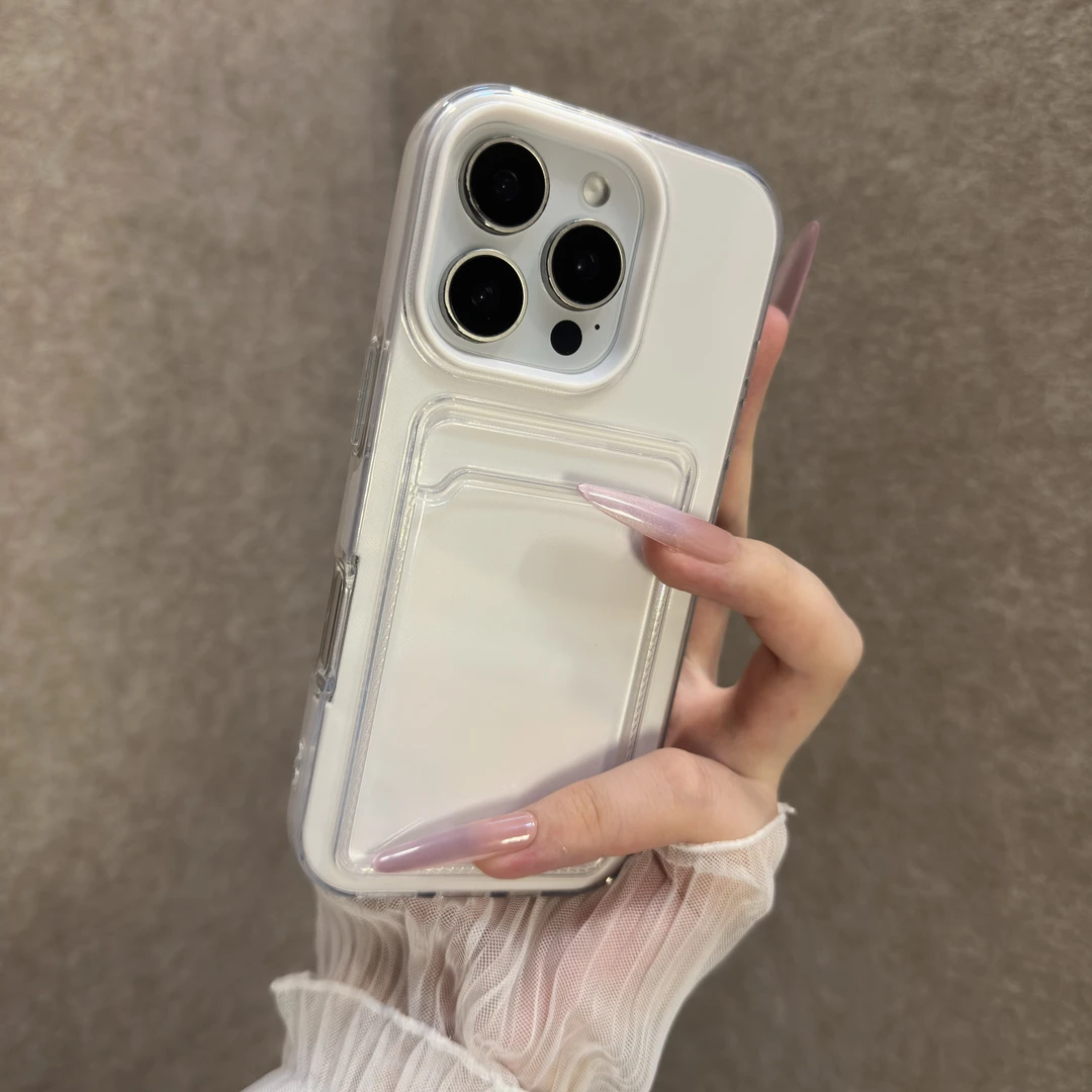 多巴胺果冻适用苹果16promax手机壳简约卡包15个性14小众13男女12