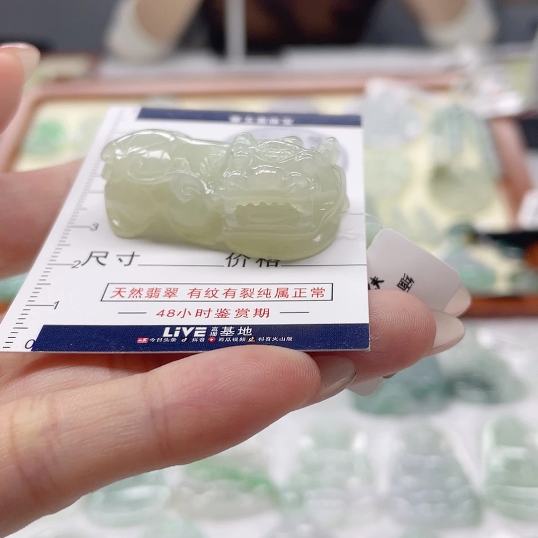 翡翠未镶嵌颈饰1