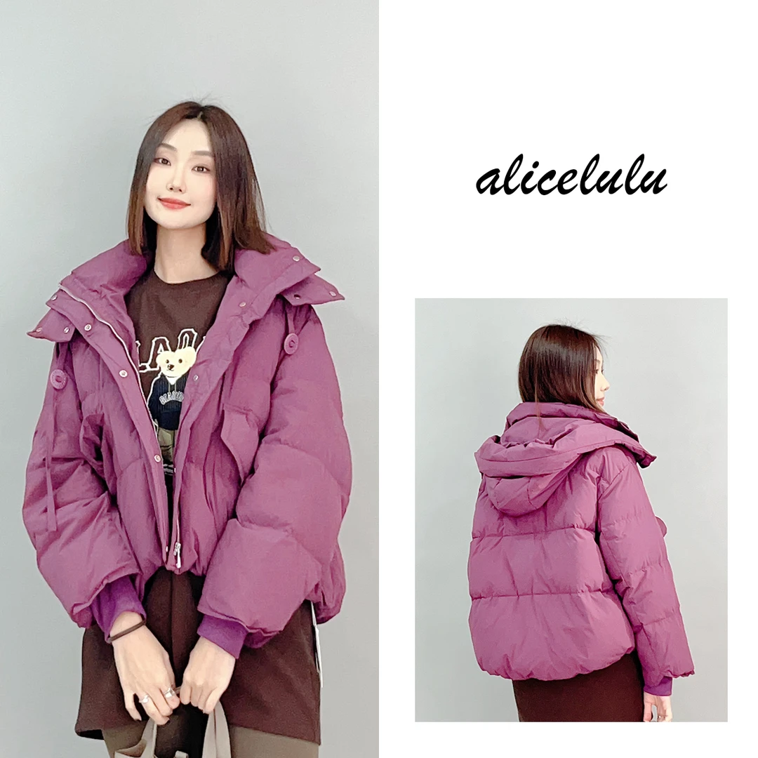 5 ALICE “扣人心”羽绒服 时髦钉扣 保暖鸭绒 S2141665Vr