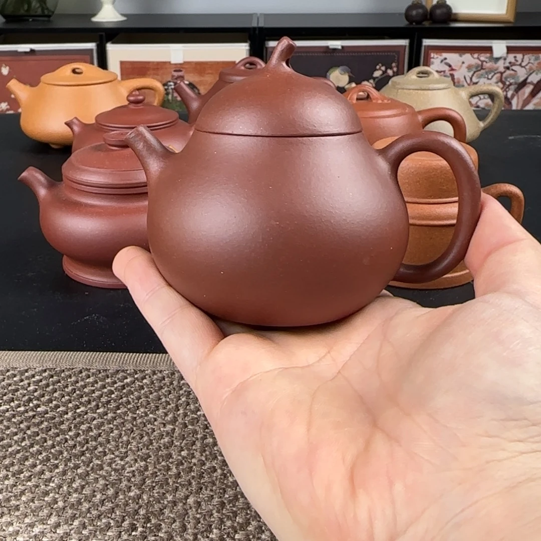 茶壶紫砂微瑕茄瓜