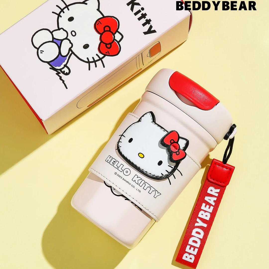 【Kitty/小丸子/玉桂狗联名】杯具熊陶瓷喷涂内胆儿童成人保温杯