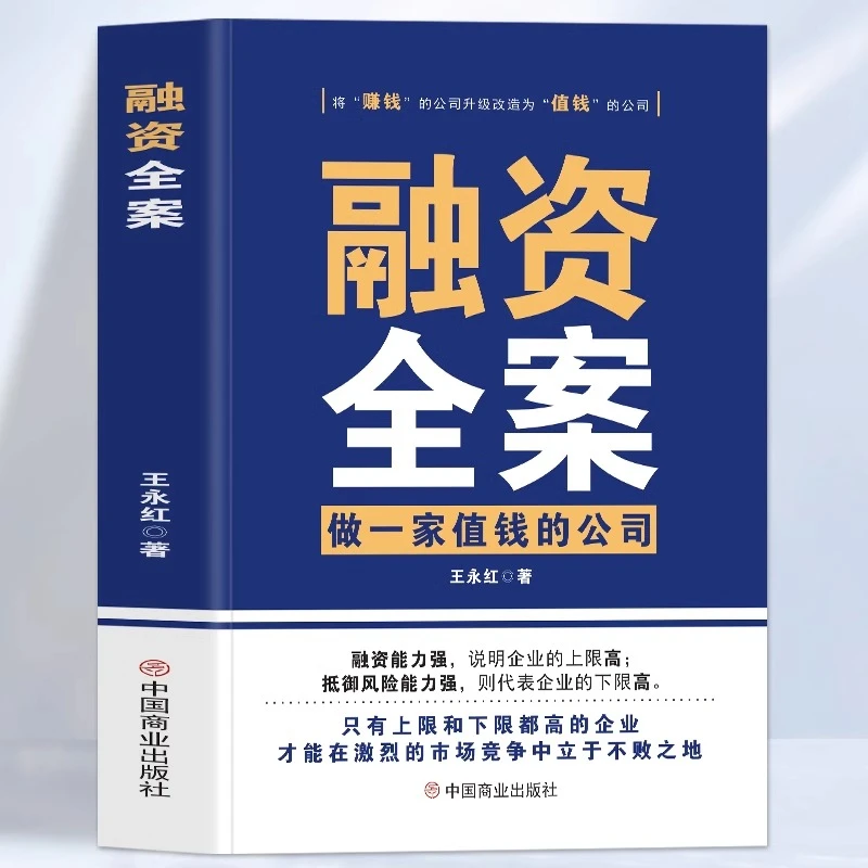 融资全案:做一家值钱的公司银行《畅销书》王永红著企业融资书籍