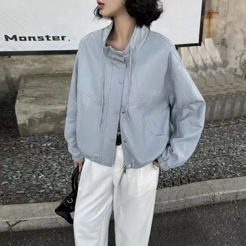 〖蕙子严选〗JX 25132新款百搭时尚皮衣