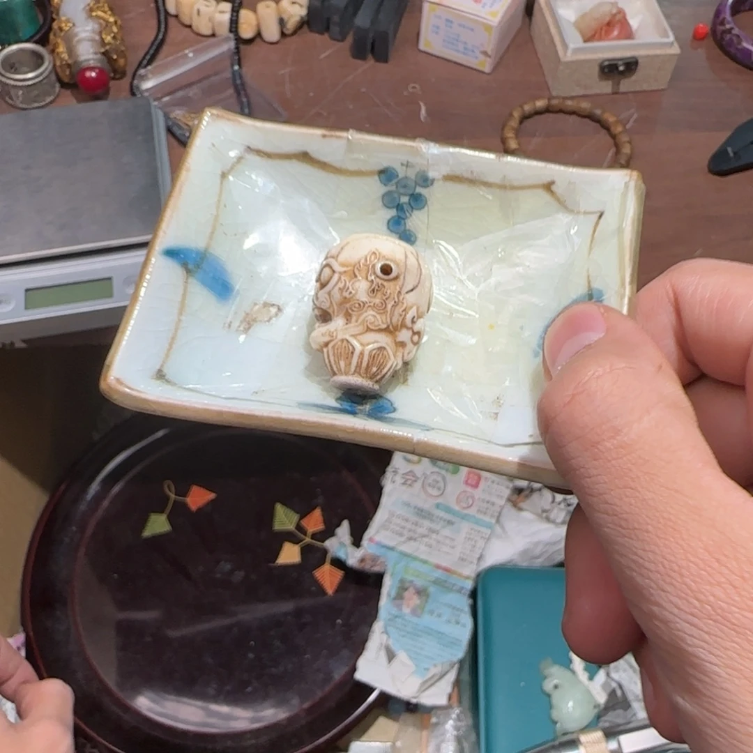 陶瓷孤品单件车里拍